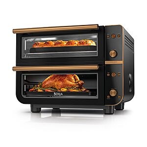 $249.99: Ninja Smart XL Double Oven Pro Countertop Oven & Air Fryer | 30.2 Qt 12-in-1 Multi-Function at Amazon